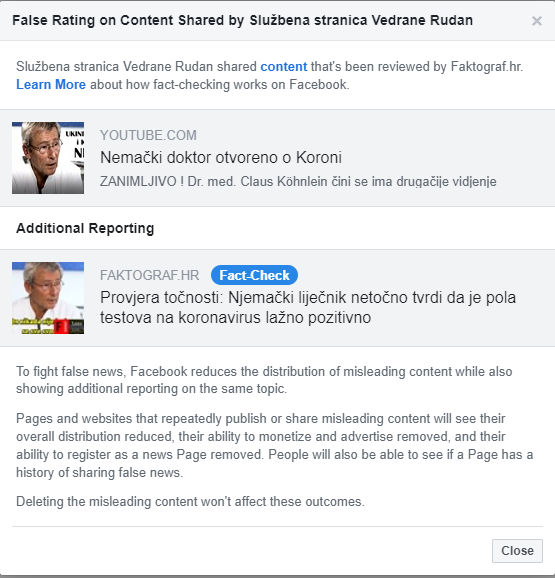Fejknjuzširiteljica